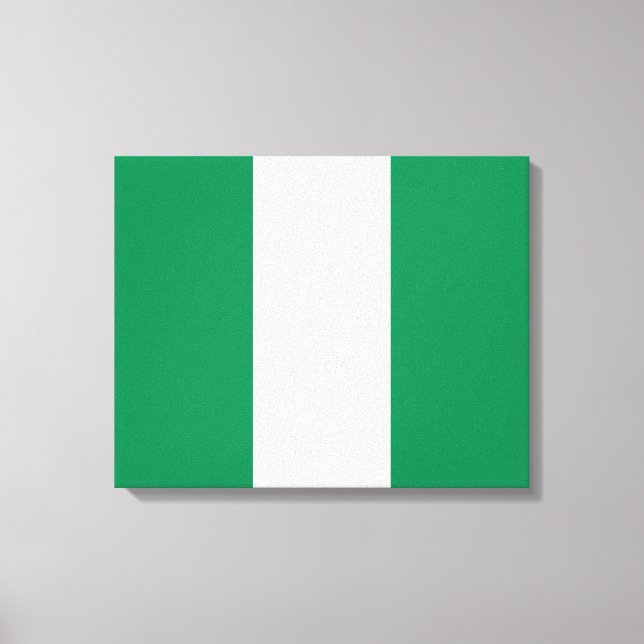 Toile Drapeau du Nigeria (Recto)