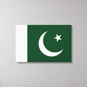 Toile Drapeau du Pakistan