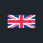 Toile Drapeau du Royaume-Uni ou de l'Union Jack<br><div class="desc">Drapeau du Royaume-Uni ou de l'Union Jack</div>