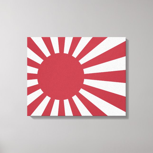 Toile Drapeau du Soleil Levant impérial japonais, d'Edo  (Recto)