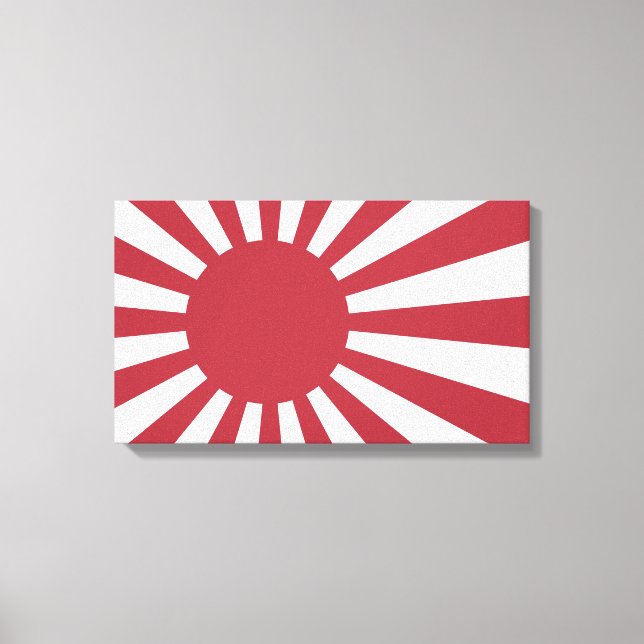 Toile Drapeau du Soleil Levant impérial japonais, d'Edo  (Recto)