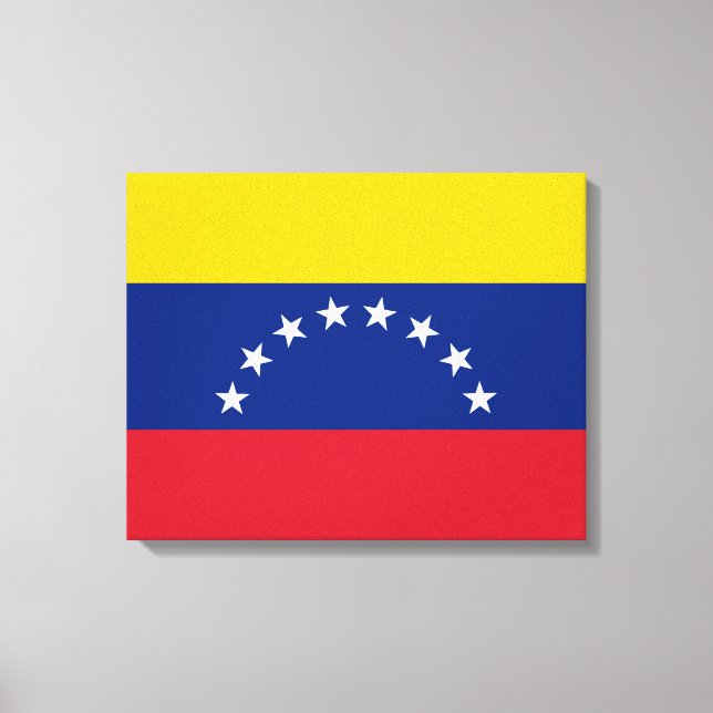 Toile Drapeau du Venezuela (Recto)