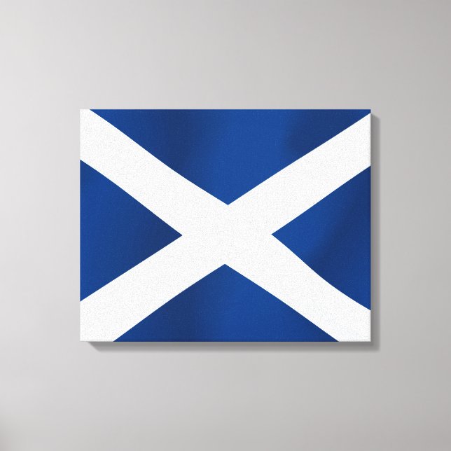 Toile Drapeau Écossais (Recto)