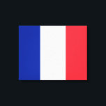 Toile Drapeau français (France)<br><div class="desc">Ce dessin est orné du drapeau national de la France (officiellement République française, République française), un pays composé de France métropolitaine en Europe occidentale et de plusieurs régions et territoires d'outre-mer. La zone métropolitaine de France s'étend de la mer Méditerranée à la Manche et à la Mer du Nord, et...</div>