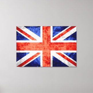 Toile Drapeau Grunge Royaume-Uni 3