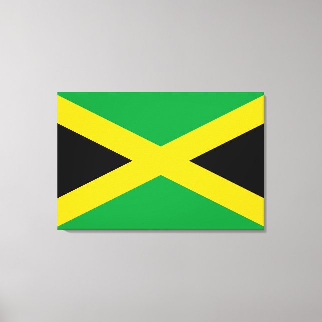 Toile Drapeau jamaïcain (Recto)