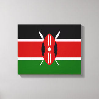 Toile Drapeau Kenya Afrique