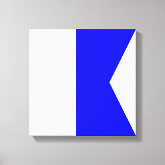 Toile Drapeau Maritime A — Alpha