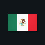 Toile Drapeau mexicain<br><div class="desc">Drapeau du Mexique sur toile</div>