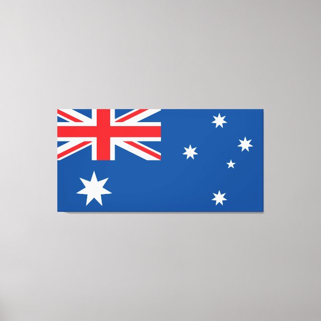 Toile Drapeau national australien (Recto)