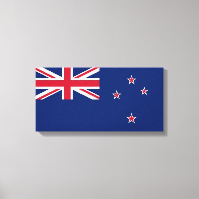 Toile Drapeau néo-zélandais (NZ) (Recto)