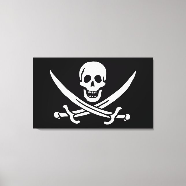 Toile Drapeau pirate (Recto)