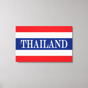 Toile Drapeau thaïlandais