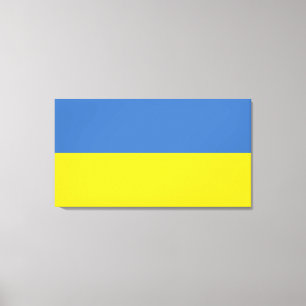 Toile Drapeau ukrainien Slava Ukraini С л а в а р У к  d