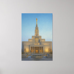 Toile Draper Utah Temple Painting™ LDS Wall Art Canvas