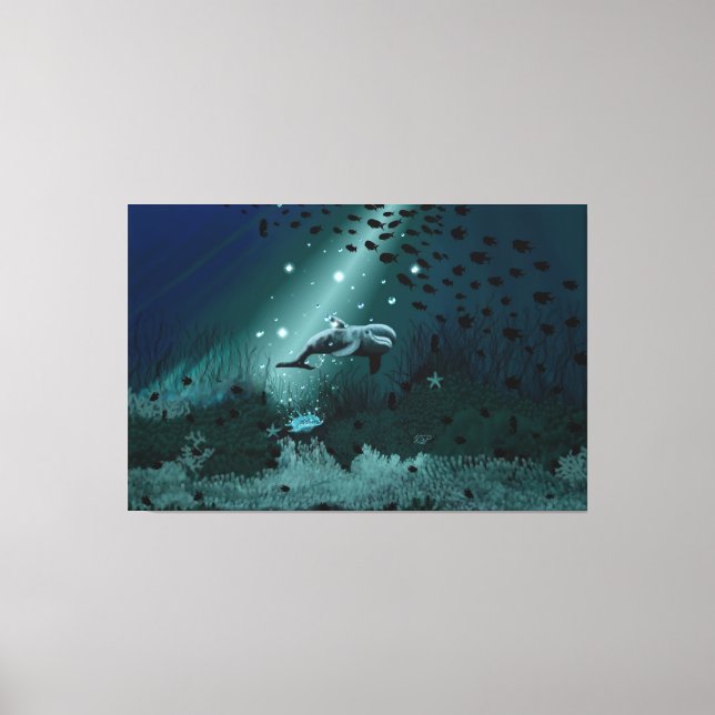 Toile Dream dauphin (Recto)