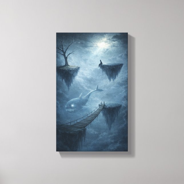 Toile Dream Fracture – Surreal Ocean Canvas Art (Recto)