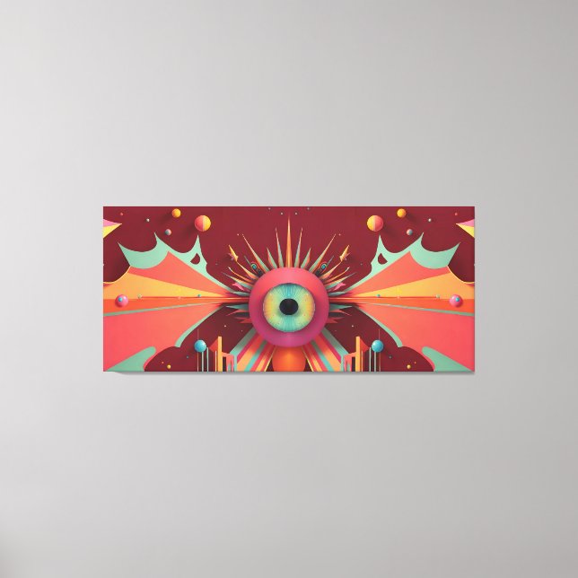 Toile Dream Horizon Ken Gage Imaginaire OpArt (Recto)