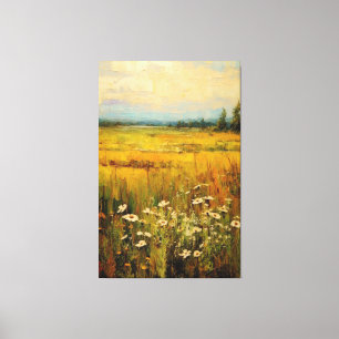 Toile Dream Meadow of Fleur sauvage Oil Painting on Canv