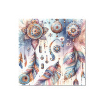 Dreamcatcher sur un thème bohème