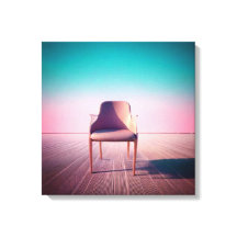 Dreamscape Elegance : Chaise contemporaine en dégr