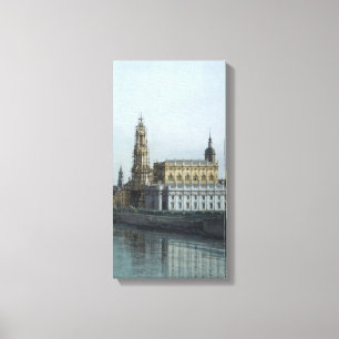 Toile Dresden Elbufer Vedute - Canaletto - Bellotto