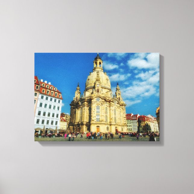 Toile Dresden Frauenkirche (Recto)