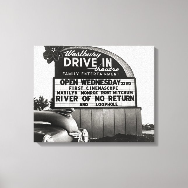 Toile Drive-In Theatre, 1954 (Recto)