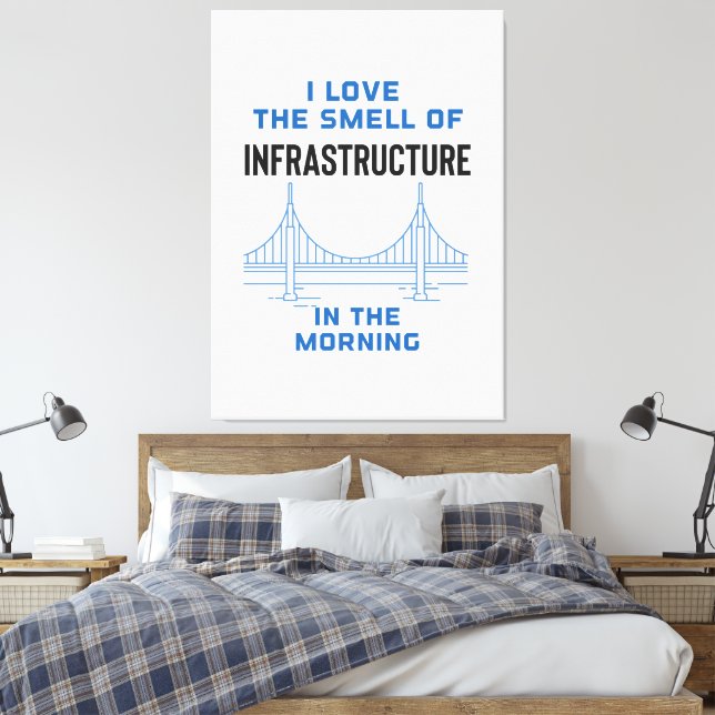 Toile Drôle diplôme en génie civil (Insitu(Chambre))