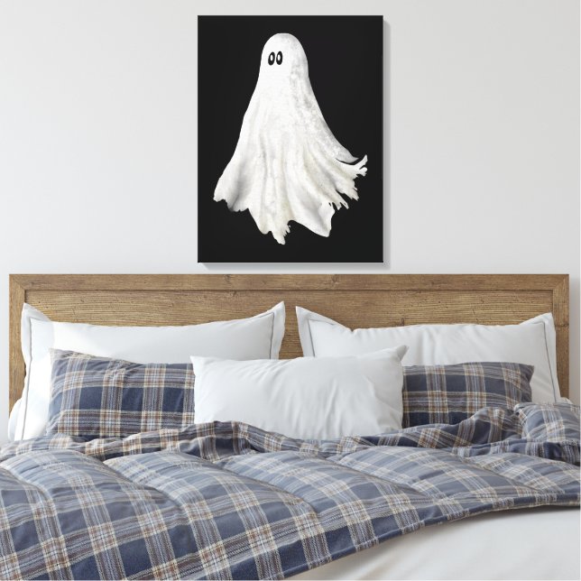 Toile Drôle Fantôme D'Halloween Dessin Passé (Insitu(Chambre))