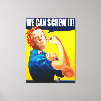Drôle Poster vintage de Trump "Nous pouvons le fai