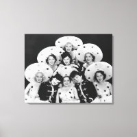 Toile du groupe Chorus Girls Imprimer - 1706461.jp