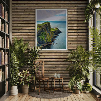 Toile du phare de Neist Point Imprimer - Île de Sk