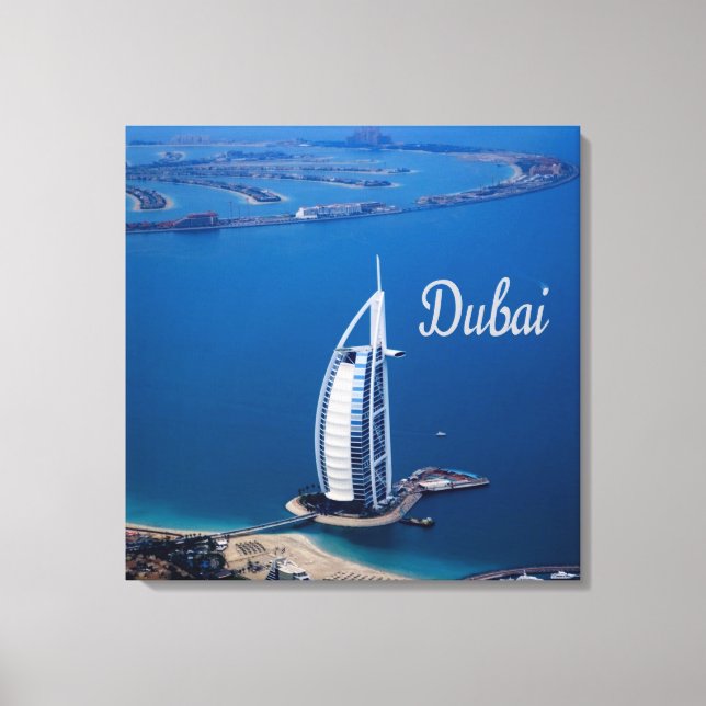 Toile Dubaï Émirats arabes unis Burj Al Arab (Recto)