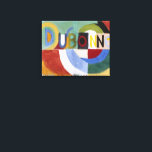 Toile Dubonnet | Sonia Delaunay |<br><div class="desc">Dubonnet est un tableau de 1914 de Sonia Delaunay.</div>