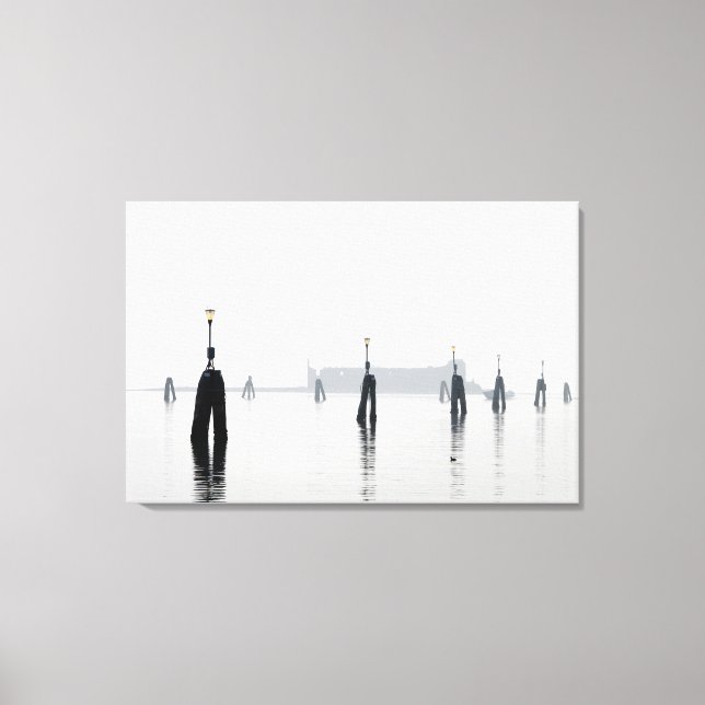 TOILE DUCK SUR LE LAGON ÉTIQUETTE (Recto)