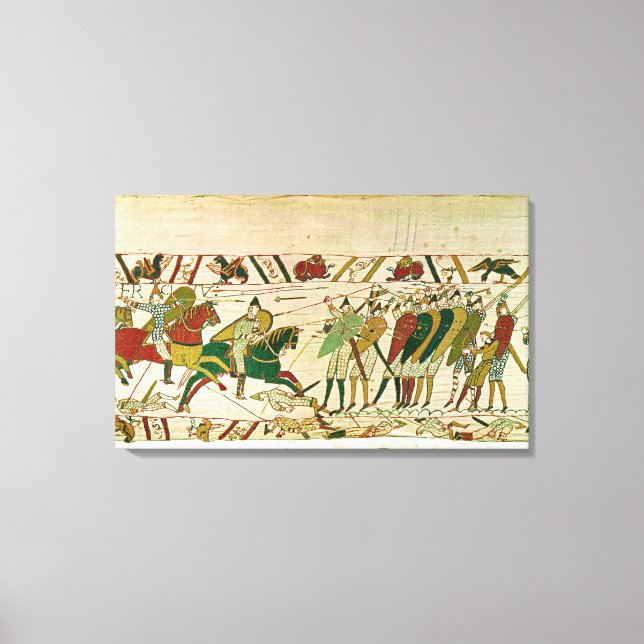 Toile Duke William Exhorts ses troupes (Recto)