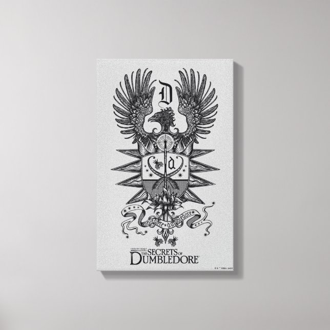 Toile Dumbledore's Crest (Recto)