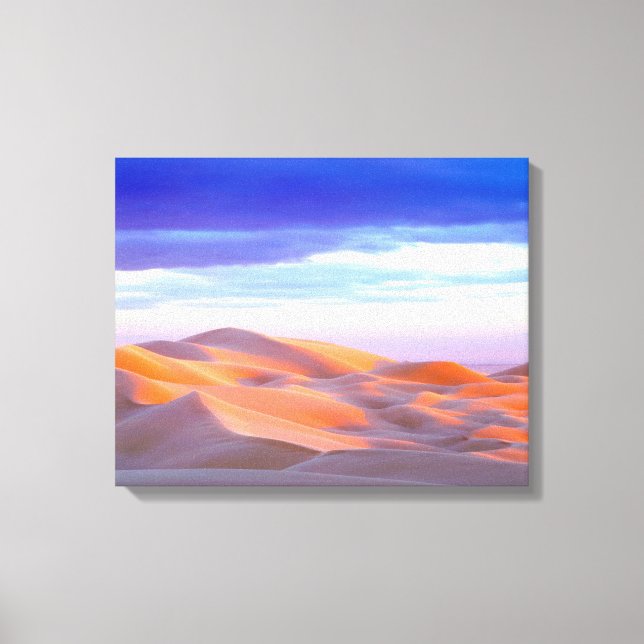 Toile Dunes de Glamis au coucher du soleil (Recto)