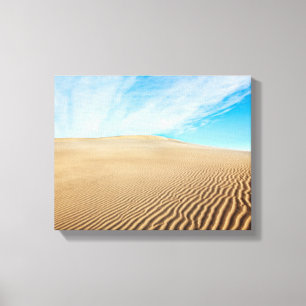 Toile Dunes de sable d'appartements de mesquite