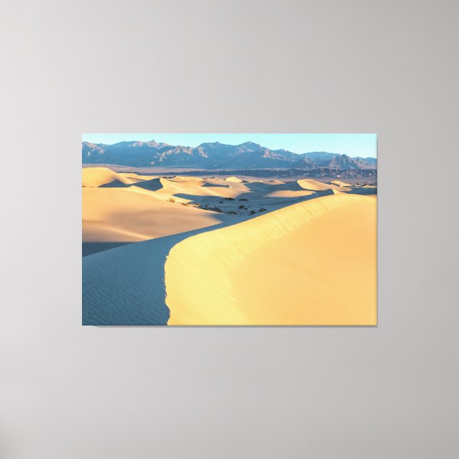 Toile Dunes de sable de la vallée de la Mort (Recto)
