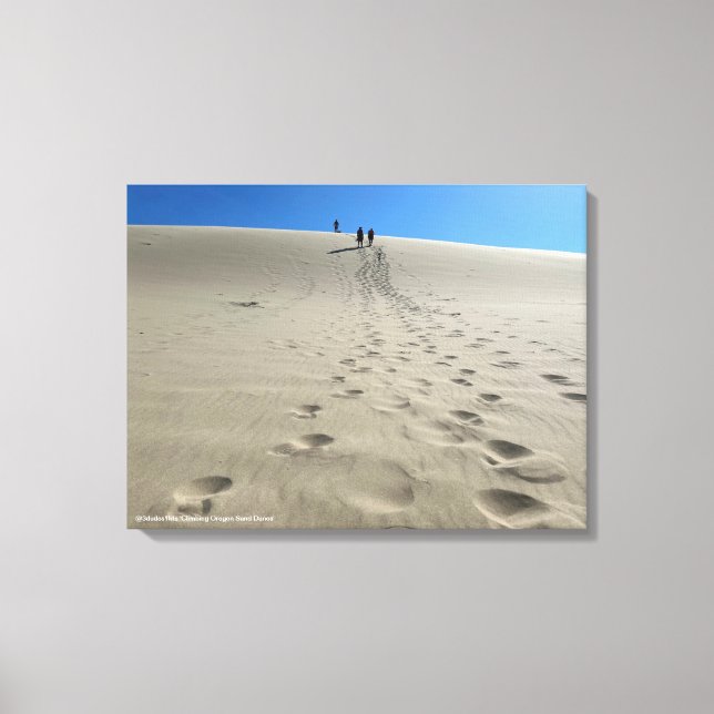 Toile Dunes de sable de l'Oregon Imprimer @3dudes1life (Recto)