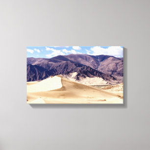 Toile Dunes de sable près du monastère de Samye - Tibet