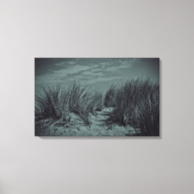 Toile Dunes noires et blanches (Recto)