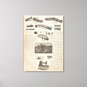 Toile E Remington et fils