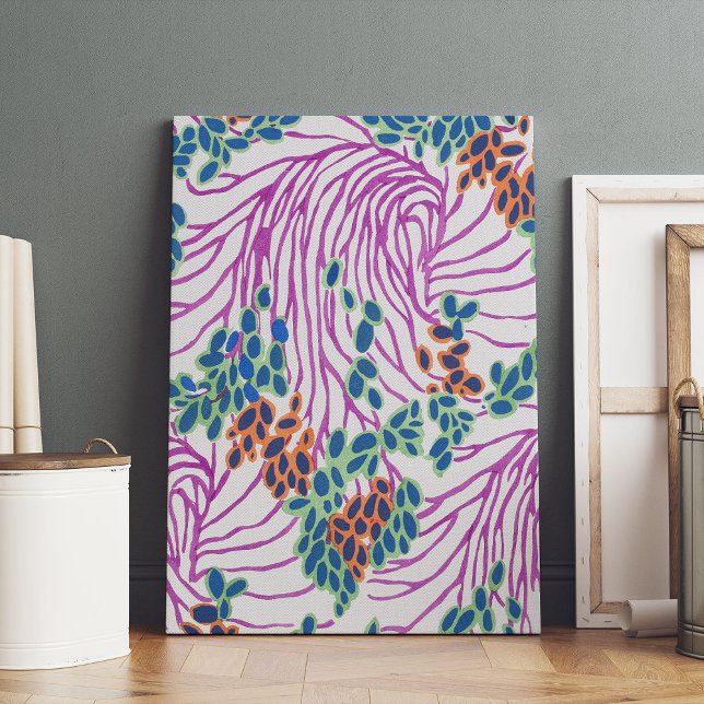 Toile EA Séguy Botanique Premium Wrapped Canvas (Créateur téléchargé)