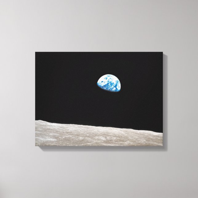 Toile Earthrise William Anders (Recto)