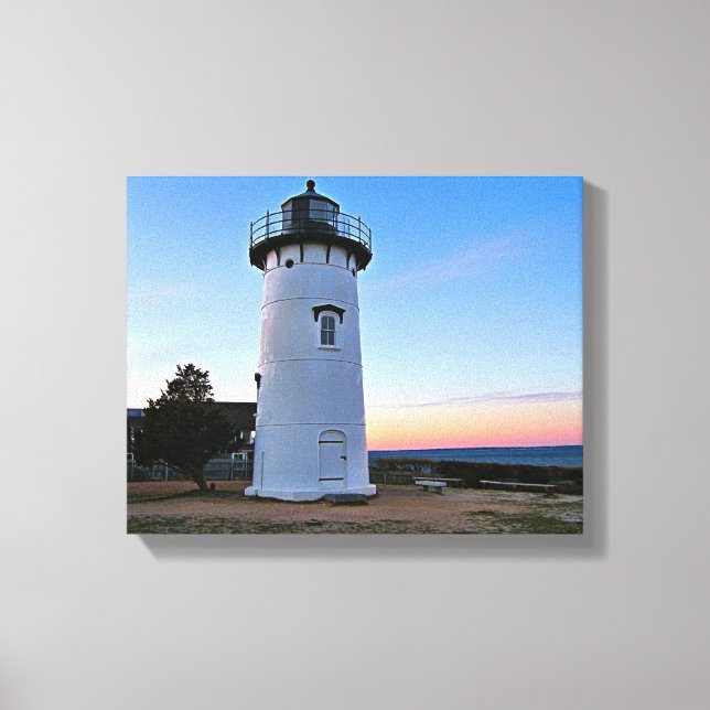 Toile East Chop Lighthouse, Massachusetts Canvas Imprime (Recto)