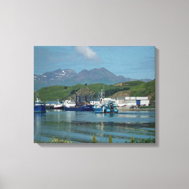 Toile Eastern Channel, Dutch Harbour, AK (Recto)