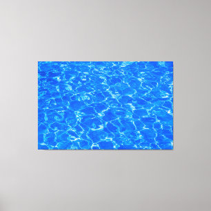 Toile Eau Bleue Fraîche